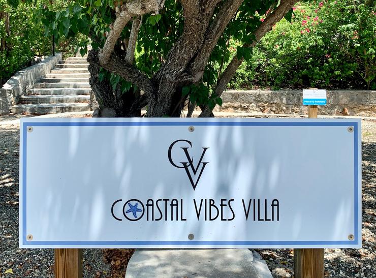 Front entrance at Coastal Vibes Villa, Turks and Caicos Islands